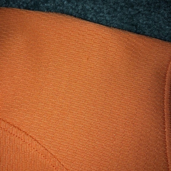 Nike Dri Fit Golf Shirt‎ Men's Large Orange - Picture 6 of 7